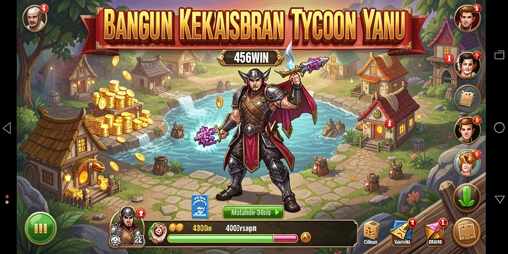 Screenshot menunjukkan pengelolaan kekaisaran dalam 456WIN.