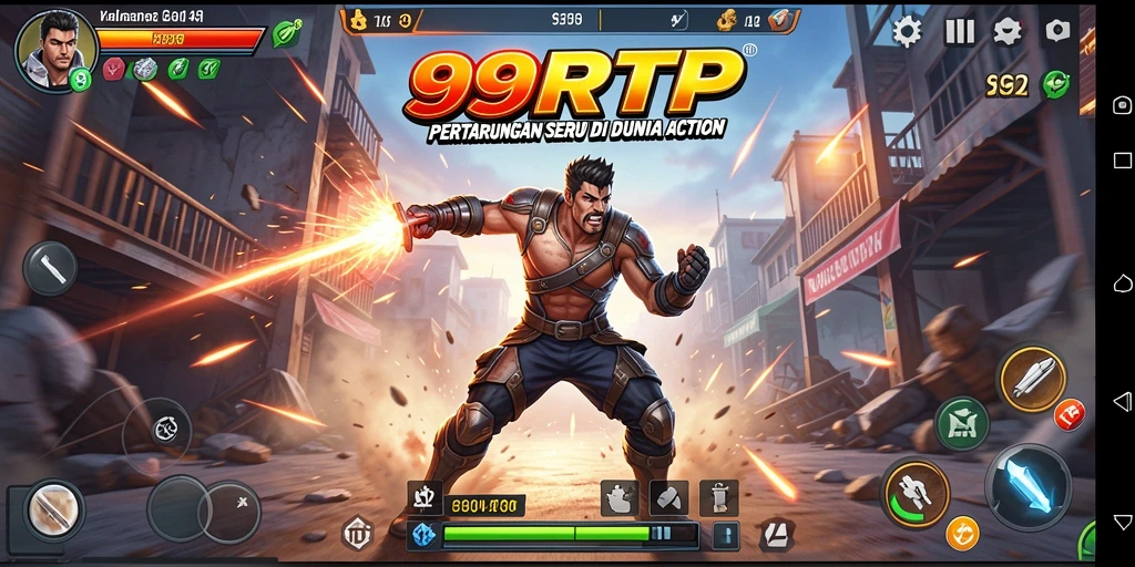 Gameplay 99RTP yang penuh aksi dan seru.