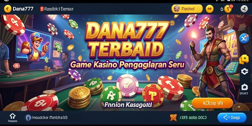 Gameplay Kasino yang menarik di DANA777, penuh aksi dan keseruan.
