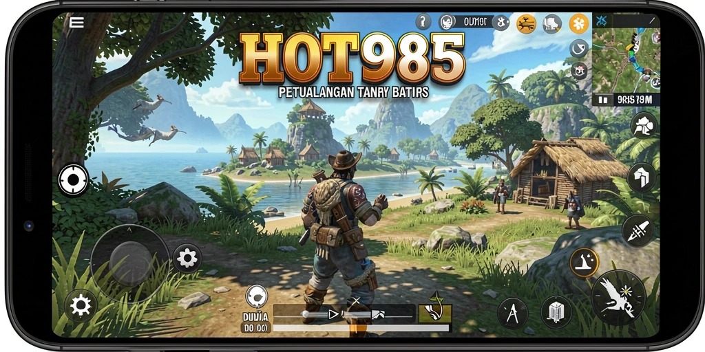 Tampilan menarik gameplay Open World di HOT985 dengan petualangan seru.