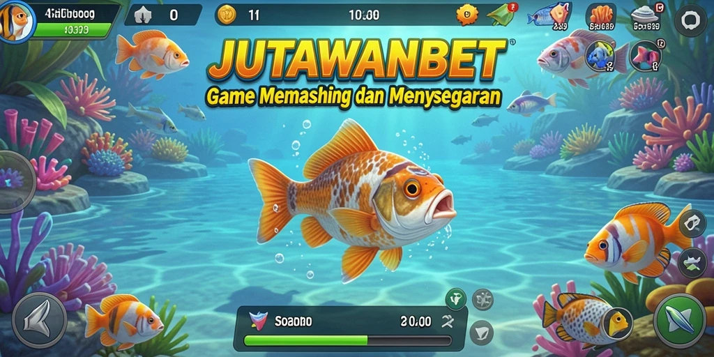 Gameplay seru dari JUTAWANBET dengan berbagai jenis ikan.