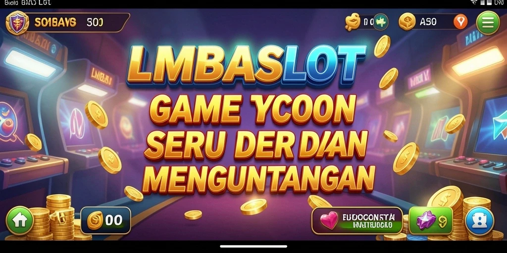 Tampilan gameplay menarik LMBASLOT dengan mesin slot yang beragam.