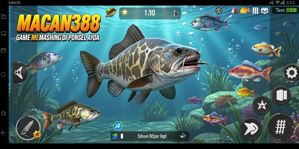 Tangkapan ikan yang spektakuler dalam permainan MACAN388.