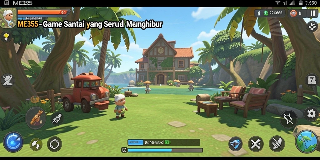 Tangkapan layar menunjukkan gameplay santai dari ME355.