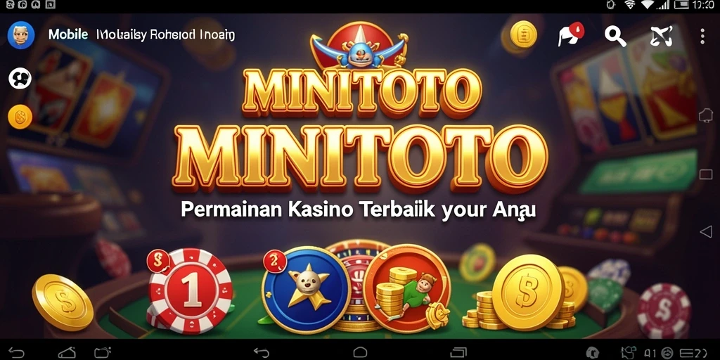 Tampilan gameplay MINITOTO yang menampilkan aksi Kasino yang mendebarkan.