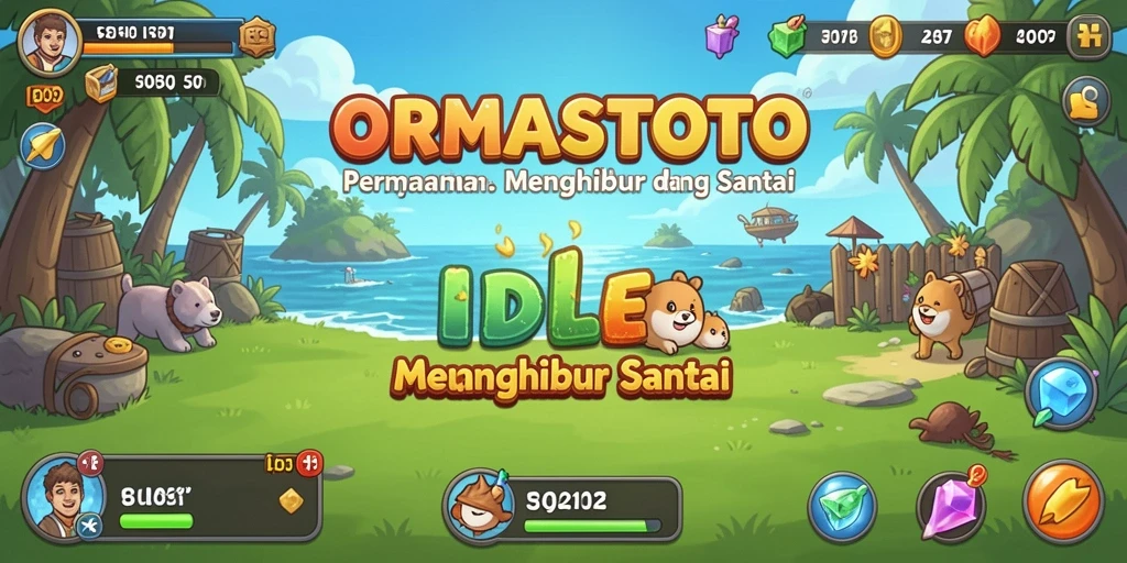 Tampilan gameplay menarik dari ORMASTOTO yang seru dan santai.