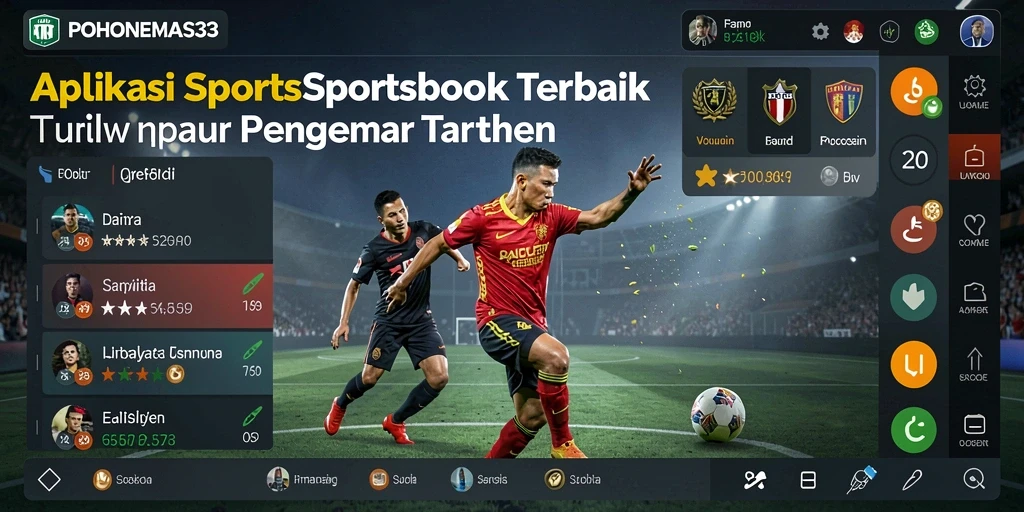 Tampilan antarmuka POHONEMAS33 yang menarik dan interaktif.