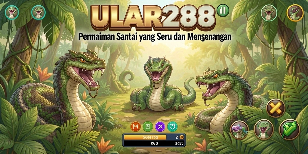 Screenshot gameplay ULAR288 yang menunjukkan tantangan seru dan grafis menawan.